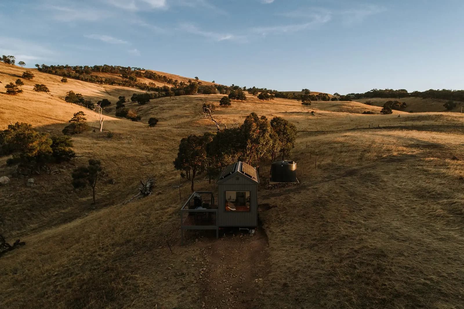 Tiny house on the hills of Heathcote Victoria